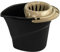 DIVCHI Plastic Mop Bucket 14 Litre – Large & Small Area Cleaning Floor Mop Bucket – Carry Handle, Lightweight & Portable, Durable Plastic (Beige)