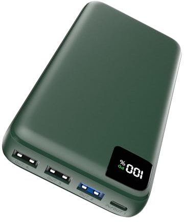 Batterie Externe 27000mAh Power Bank - Bilivein 22.5W Chargeur Portable PD USB C avec 4 Sorties Charge Rapide Compatible avec Phone Tablet