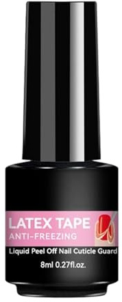 Nagelhautschutz zum Lackieren von Nägeln, Maniküre-Werkzeuge im Salon, 7 ml, Nagellack mit Hautschutz, geeignet als Geschenk für Damen, Mädchen, Alltag, Reisen, Party und Schule