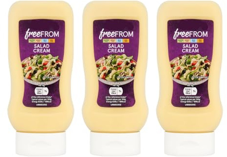 Salad Cream, Gluten Free, Wheat Free, Milk Free, Egg Free, Vegan, 440g,Pack Of 3
