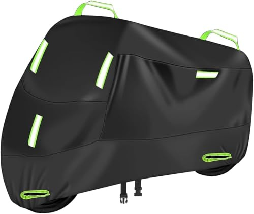 KYSCBNN Housse Moto Imperméable Extérieur pour Yamaha Xmax 300 (Scooter), Protection UV Anti Poussière avec Boucle Coupe-Vent, Bâche Moto,C