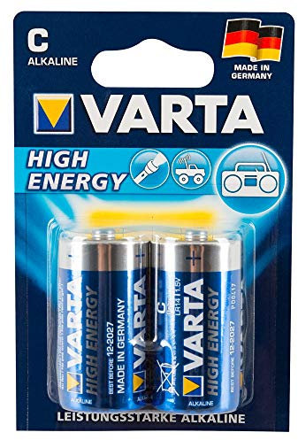 Varta - Piles - High Energy LR 14 x 2