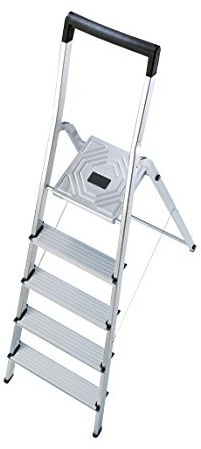 Hailo 8140-501 L40 Step Ladders 5 steps certified to 150KG by Hailo