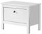 trendteam smart living - Sitzbank Schrank Schuhschrank - Garderobe - Ole - Aufbaumaß (BxHxT) 55 x 45 x 35 cm - Farbe Weiß - 183930801