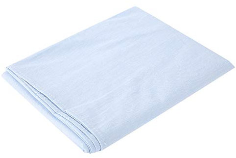 Sonew Massageliegenbezug mit Loch, Salon Bettlaken, Beauty Massage Bettwäsche SPA Couch Cover weiche Baumwolle Bettdecke mit Gesichtsatmungsloch(Light Blue)