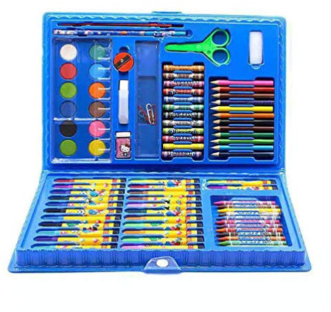 RONGJJ Kinderaquarellstiftsatz Künstlerbedarf Aquarellpinsel Kalligraphie Zeichnung Mischen Wasser Pinsel Stift Buntstift Set DIY Malwerkzeuge Buntstift-Set, Blue