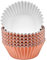 Jinlaili 100 Stück Muffin Förmchen Papier aus Metallfolie, Cupcake, Backförmchen, Muffin Backformen, Muffinförmchen Fettdicht Muffins Cupcakes für Dessert Backen Geburtstag Hochzeit Party (Roségold)