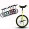 HWF Einrad Kinder Klein 14 Wheel Einrad für Kinder Jungen Mädchen, Perfekter Starter Anfänger Uni-Cycle, für 5-9 Jährige Kleinere Kinder (Color : Yellow, Size : 14 Inch Wheel)