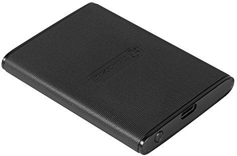 Transcend 500GB ESD270C Portable SSD USB 3.1 Gen 2 USB Type-C, Up to 520/460 MB/s ,designed for desktops, laptops, on-the-go mobile devices and gaming consoles- TS50GESD270C