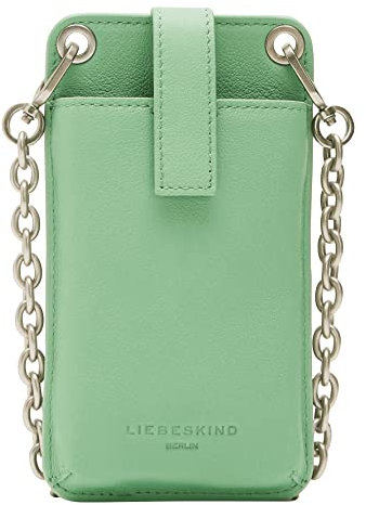 Liebeskind Berlin Damen Basics Mobile Pouch Neck Accessories, Spring Water, Medium (HxBxT 17cm x 10cm 3cm) EU