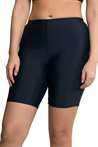 Ulla Popken Schwimmradler Costume da Bagno Donna, Blu Marino, 54