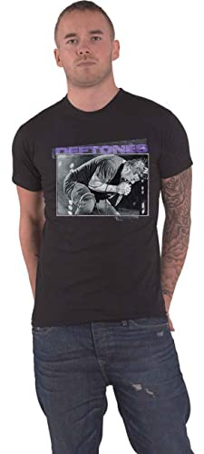 Deftones Unisex Adult Chino Live Photo Cotton T-Shirt (XL) (Black)