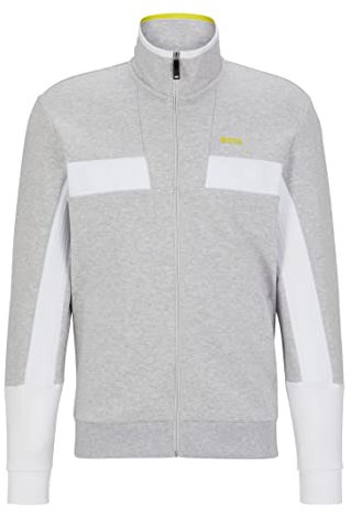 BOSS Herren Skaz 1 Sweatshirt, Light/Pastel Grey, XL EU