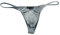 Innerternet Strings Maillots de bain en maille pour homme - Bretelles - Courtes - Sexy Mankini Tanga, Grau, XXL