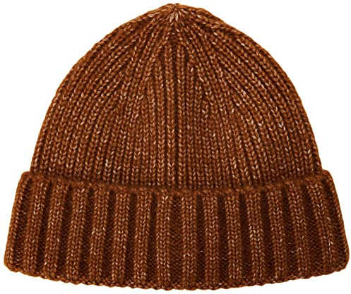 Amazon Essentials Unisex Erwachsene Gerippte Fischermütze, Dunkles Kastanienbraun, Einheitsgröße