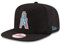 New Era Houston Oilers NFL Black 9Fifty Original Fit Snapback Cap - One-Size