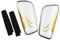 Nike Mercurial Hardshell Fußball-Schienbeinschoner, White/Black/MTLC Gold Coin, DN3614-100, M