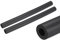 QUARKZMAN 2 x 25cm Rohrisolierung Schaumstoff, Durchmesser 10mm Isolierstärke 5mm Heizungsrohr Verkleidung für Fitnessgeräte, Rohre, Handhaben (Schwarz)