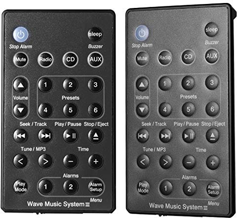 Universelle Télécommande Remplacement Compatible avec Le Système De Radio De Musique Bose Sound Touch Wave III III IV (sans Batterie)