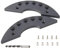 Longboard Tail Guard | Fußdruckschieber für Longboard | Schwanzplattenbefestigung, Skateboard Reibungsfunkenwerkzeug in Schwarz für coolen Funkeneffekt