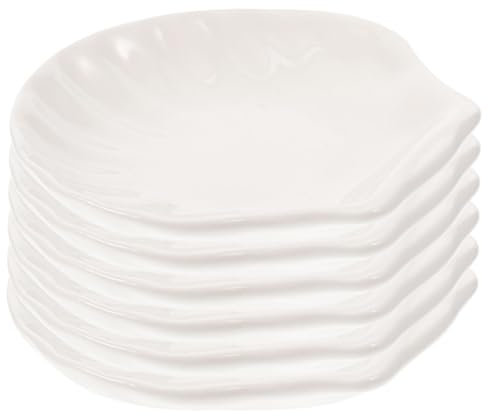 OKUMEYR 6pièces Assiettes Pour Fruits Secs Plateau Snack Vaisselle Décorative Maison Et Fête