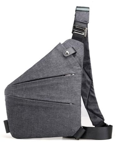 Gipfelfreund Anti Diebstahl Tasche, Diebstahlsichere Tasche, Crossbody Bag, Umhängetasche Damen, Damen-Schultertaschen, Brusttasche Herren, Sicherheitstasche Reise für Damen und Herren