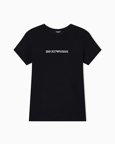 Emporio Armani Damen Essential Cotton T-Shirt T-Shirt mit Rundhalsausschnitt (1er Pack)