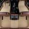 VIPOED Auto Fussmatten für Benz S w220 1999-2004, Allwetter Schutz Zubehör wasserdichte Verschmutzung rutschfeste Boden Matte,Beige
