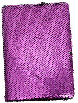 Abaodam Modisches Pailletten-wende-notizbuch Kreative Notizbücher Planer Tagebuch Mode-tagebuch Schreibwaren