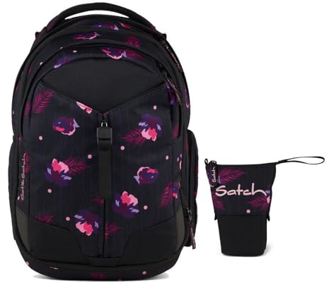 Satch Match Schulrucksack Set 2tlg. inkl. Pencil Slider (Mystic Nights)