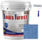 ZZLMDZ Louis Forest, Vernice epossidica colorata per pavimenti, sabbia autolivellante, per garage, cemento, piastrelle e marmo (blu, 500 g)