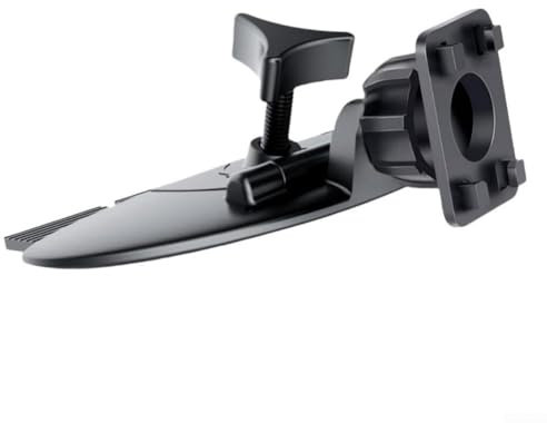 Zilimontt CD-Schlitz-Kfz-Halterung für 17,8-25,4 cm (7-10 Zoll) Display Bildschirm Monitor mit verstellbarem Winkel Halterung Adapter kompatibel Auto Armaturenbrett-Halterung in Schwarz