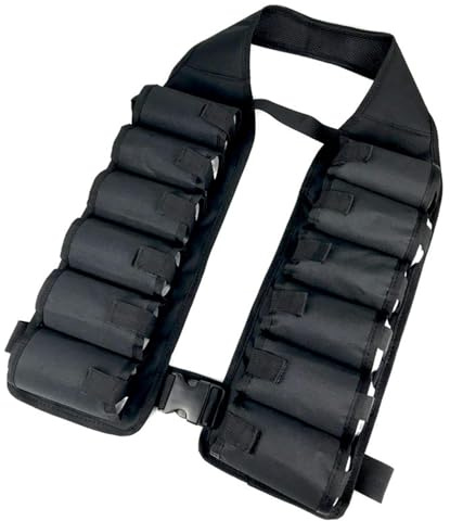 Qfdiwr Ceinture À Boire pour Gilet De Bière - Porte-Boissons Portable 17*69cm Porte-Boissons Portable avec 12 Poches,Ceinture De Gazeuses,est De Tissu Et Respirant