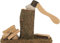Dekop Miniatur Zubehör, Hackstock mit Axt Höhe ca. 6cm (4444635095586)