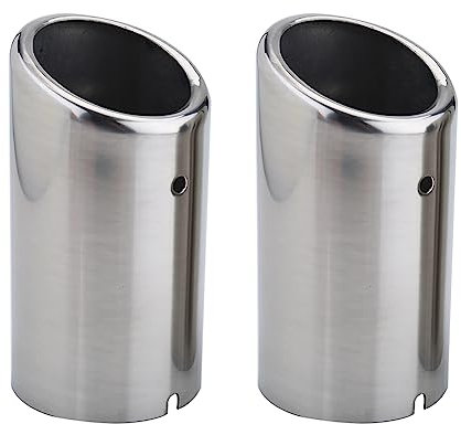 aluminum trim rings mk7 + Auspuffendrohr, Paar Autoauspuffendrohre Schalldämpferspitzen für 325i 328i