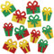 Baker Ross AX310 Weihnachtsgeschenk Glitzernde Moosgummi Aufkleber - 96 Stück, Festliche Künstler- und Bastelbedarf zum Basteln und Dekorieren zur Weihnachtszeit