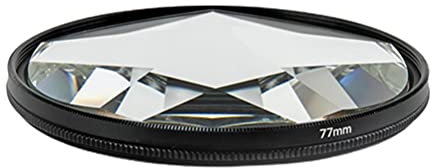 BTOSEP 77MM Glas Kaleidoskop Pentaprisma Kamera Filter Zubehör Fotografie Requisiten