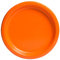 Unique Party-Assiettes en Carton Écologiques-23 cm-Couleur Orange-Paquet de 16, 32252EU