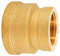 Reduzier Muffe mit 3/4 Zoll Innengewinde reduzierend auf 1/2 Zoll - 3/4 x 1/2 IG reduziert Gewinde Schraub Fitting aus Messing