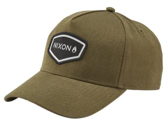 NIXON Watts Snapback Hut, dark olive, Einheitsgröße