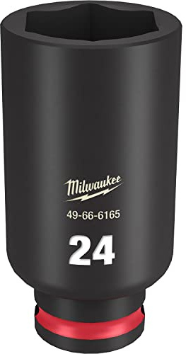 Milwaukee Electric - Shockwave IMP Duty 3/8DR 24MM DP 6PT Socket