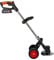 Electric Lawn Mower, 21V 2000mAh Batteries Supply Rechargeable D-Shaped Handle 2 Wheel Electric Lawn Mower 3 in 1 Brush Cutter Cordless Grass Trimmer (Black)