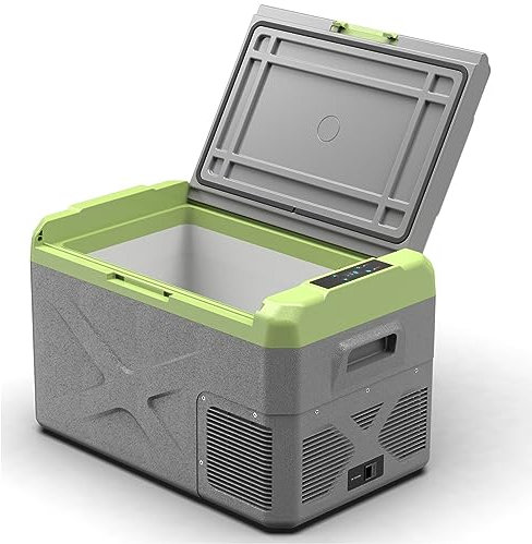Shield Autocare Cool Trek 30L 12v Fridge for Campervan Car Home Van Conversion Caravan Motorhome, 12 volt 24v 220v Travel Cooler Box