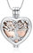 VCCWYQK Tree of Life Urn Necklace for Ashes with Hollow Glass Vial Cylinder Cremation Jewelry Keepsake Memorial Lockets for Women Men Pet Ashes Holder (C)