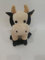 Dortech Cute Cow Door Stop for Home, 1kg Heavy Weighted Animal Door Stopper Floor, Soft Cuddly Fabric Stuffed Decorative Animal Door Stopper for Interior, Kids Room, Bedroom, Home & Office Décor