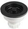 Talea 114MM Drainer for Granite or Marble Sinks 4.5 inch Kitchen Basket Strainers Black xk247c010