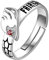 XSLGOGO Anime Peripherie Fairy Tail Ringe Etherious Natsu Dragneel Ringe Dragon Cosplay Schmuck