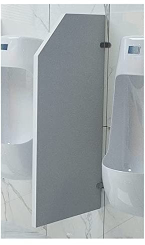 NOALED Wandmontierte Urinal-Trennwand, Urinal-Schallwand, Urinal-Sieb, Toiletten-Trennwand, Urinal-Trennwand für Männer, Urinal-Sichtschutz, Urinal-Trennwand