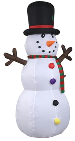 Aufblasbar, 7.87FT Weihnachtsdekoration, Weihnachtshof Display, Aufblasbar Mit Lichtern, Outdoor Urlaub Dekoration, Festliche Rasen , Winterurlaub Aufblasbar