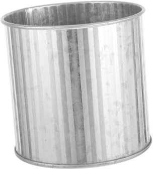 SUPVOX Vintage Galvanized Flower Pot Bucket Rustic Iron Planter for Gardening Decorative Pail for Floral Centerpiece Home Decor Metal Floral Container